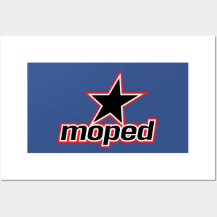 Moped Star (3c) Posters and Art